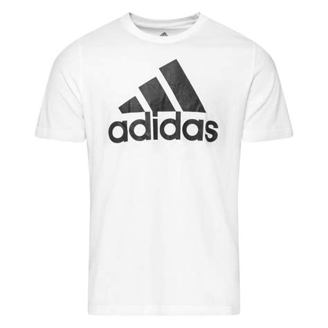 wit adidas shirt met zwarte letters|Wit Adidas T.